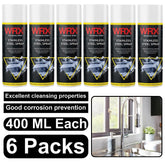 6X WRX Stainless Steel Spray Paint 400ml Technical Spray
